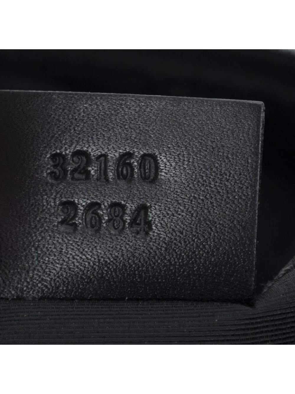 Gucci Pochette Hobo Black GG Denim Canvas